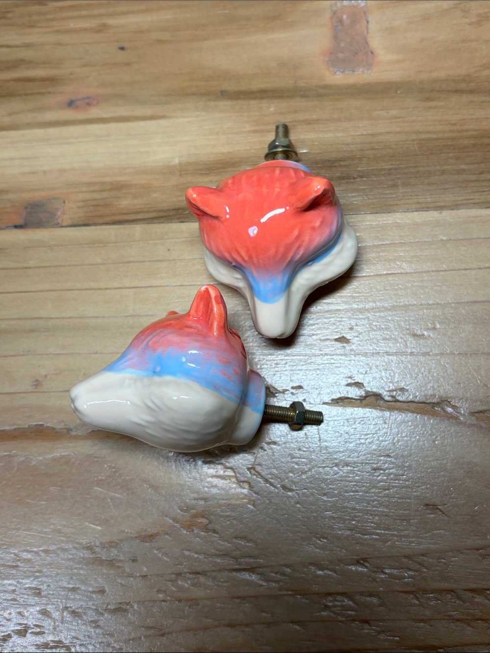 NWOT 2 Fox Drawer Pull knobs. - Picture 2 of 4